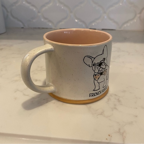 French Kisses Bulldog Pink Mug Frenchie - Picture 14 of 14